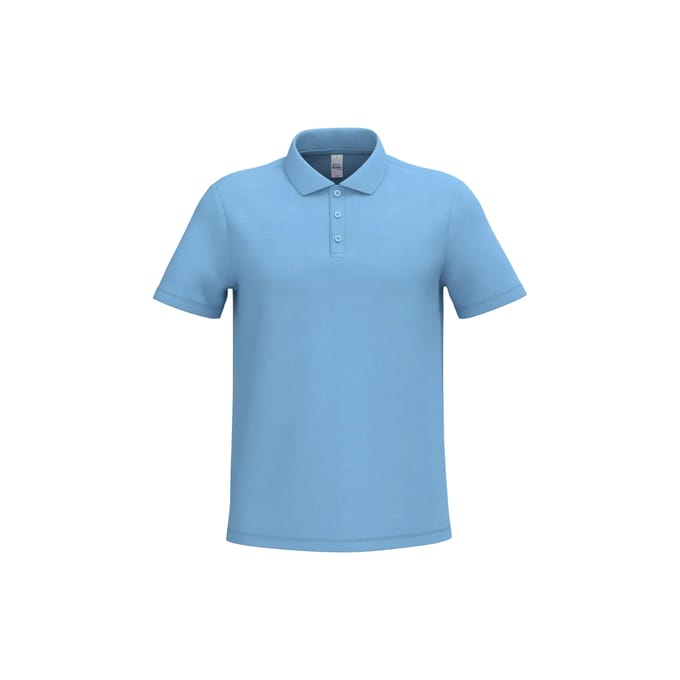 iDeal Basic Brand Heren piquépolo IB220 - Ideal Sky Blue - L