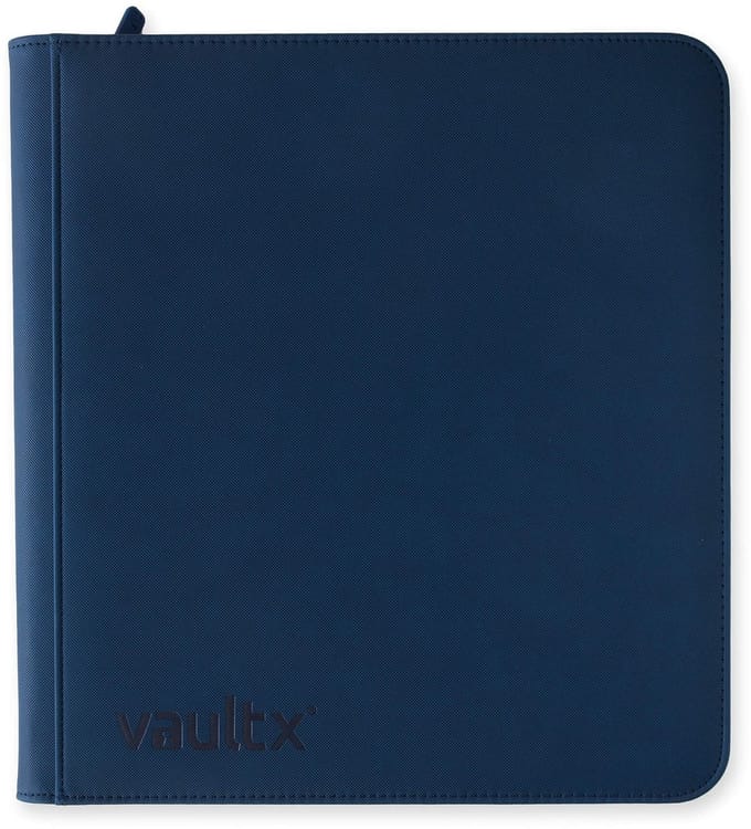 Vault X 12-Pocket Exo-Tec® Zip Binder - Verzamelmap - 480 Kaarten/Blauw