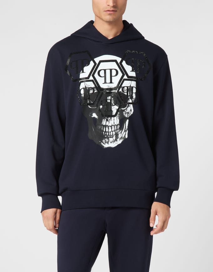Sweatshirt Met Capuchon Skull