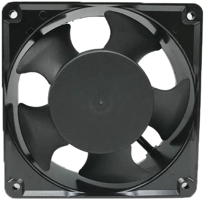 EXTREME PC fan 230V AC - 80x80x38mm - 54.4 m³/h - 31 dB - 2-Draads Zonder connector- Schuifventilator