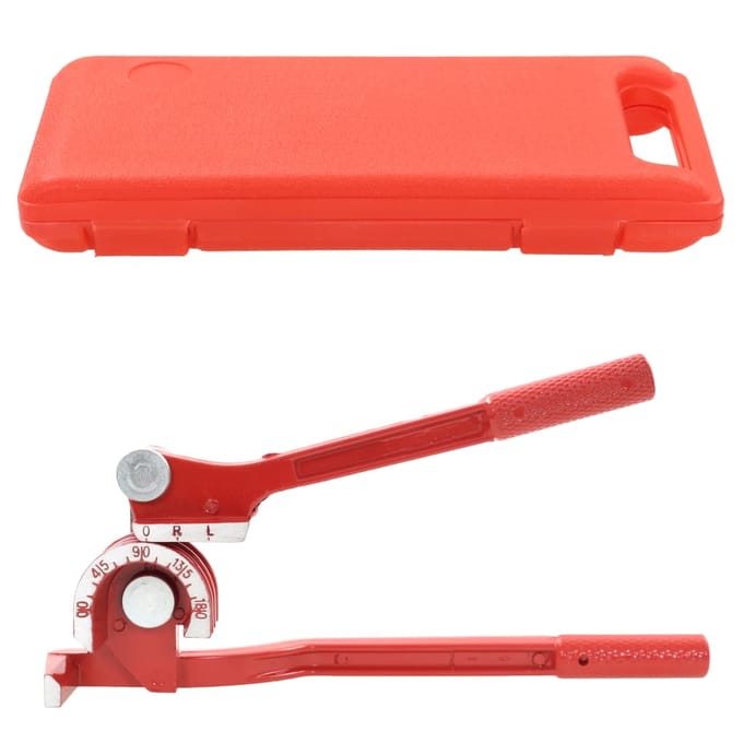vidaXL Felsgereedschap met buizenbuiger set