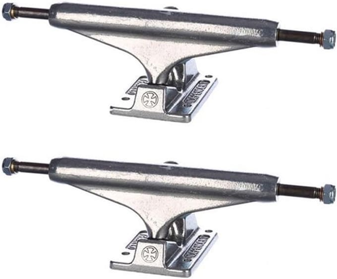 Skateboard Trucks Hoogte 139 Breedte 8.00" Gepolijst Zilver
