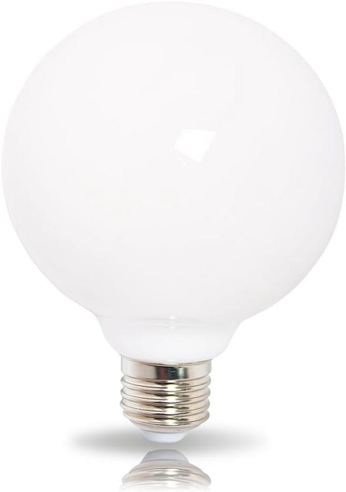 Dimbare LED Globelamp E27 8W Warm Wit Glas Onze Grote Lamp