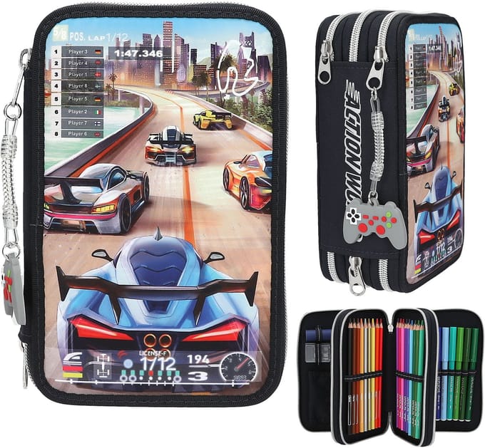 Depesche - Action World 3-vaks etui - GAMING
