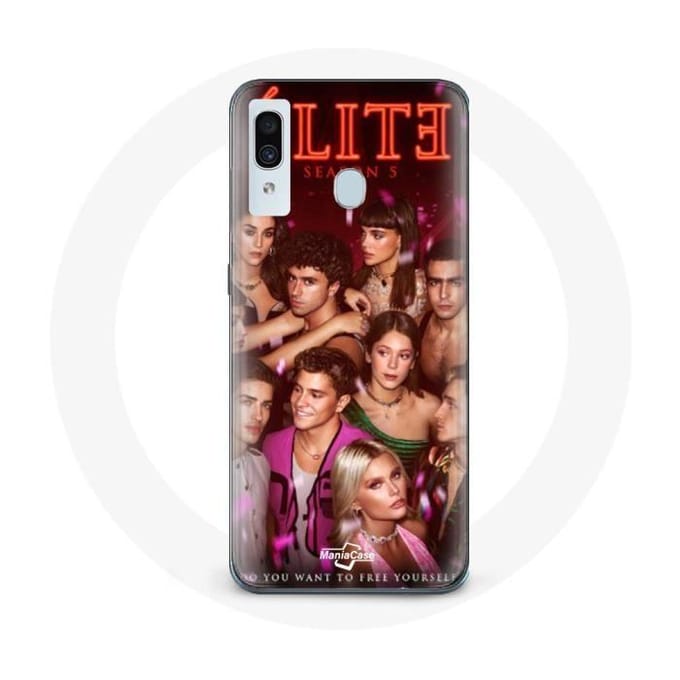 Case voor Samsung Galaxy A20 Elite-serie seizoen 5 crew-acteurskoppels