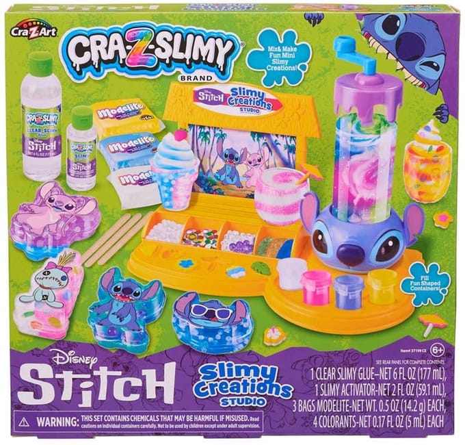 CRA-Z-SLIMY DISNEY STITCH SLIMY CREATIONS STUDIO.