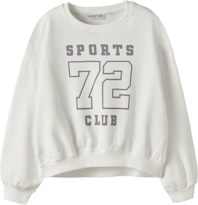 NAME IT - NKFTAYA LS RLX SHORT SWEAT BRU BOX - Meisjes - Sweaters - maat 146/152