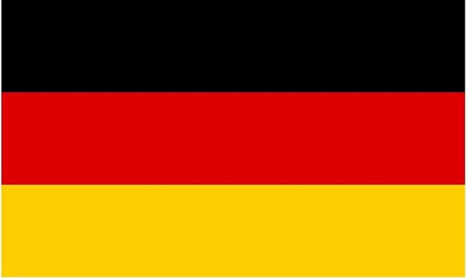 Duitse vlag 100x150 cm