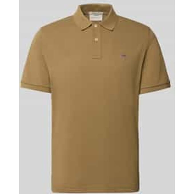 regular fit poloshirt van puur katoen