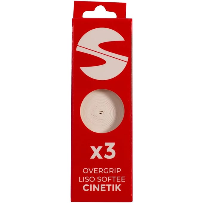 Set van 3 overgrips Glad Softee Cinetik Blanco ÚNICA
