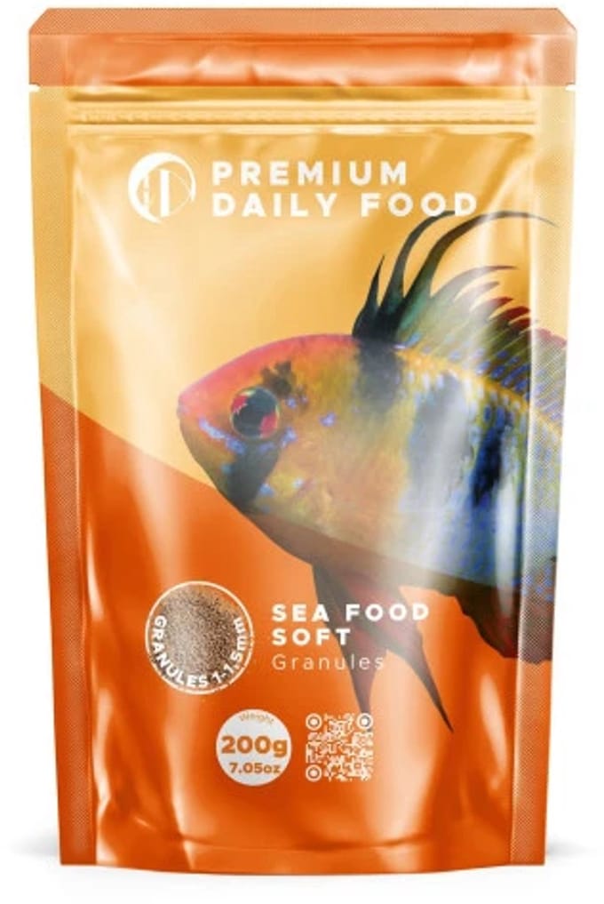Premium Daily Food - Sea Food Soft Granules 200 gram