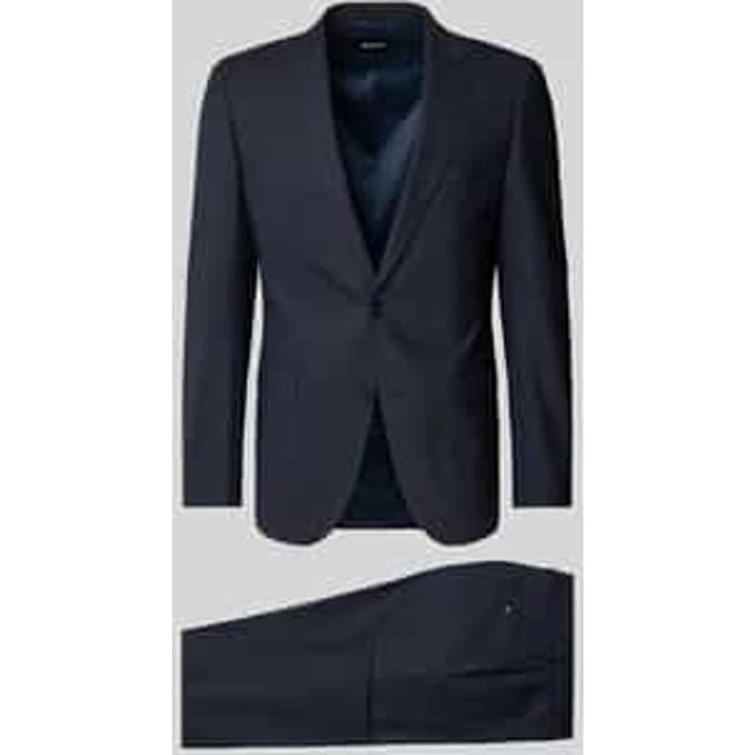 slim fit pak met scheerwol model 'HUGE'