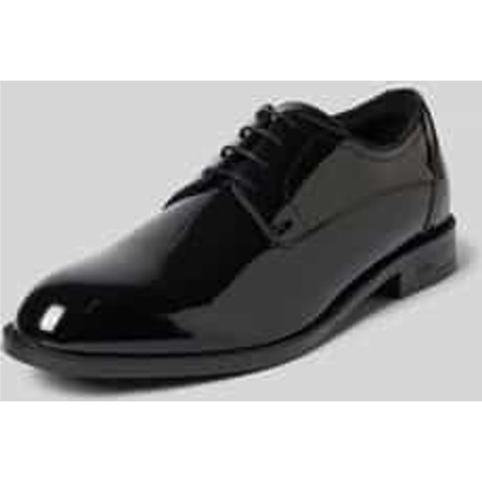 Veterschoenen van lakleer model 'Tayil'