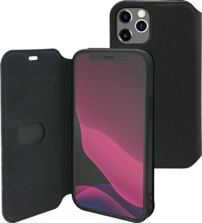 Azuri Apple iPhone 12/12 Pro hoesje - Walletcase - Zwart
