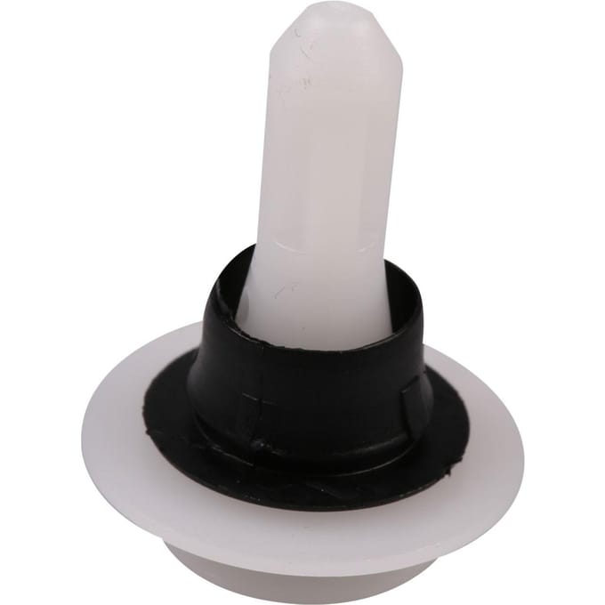 10 Stuks Deurpaneelclip met Zwarte Nylon Grommet voor VW : 357-853-585