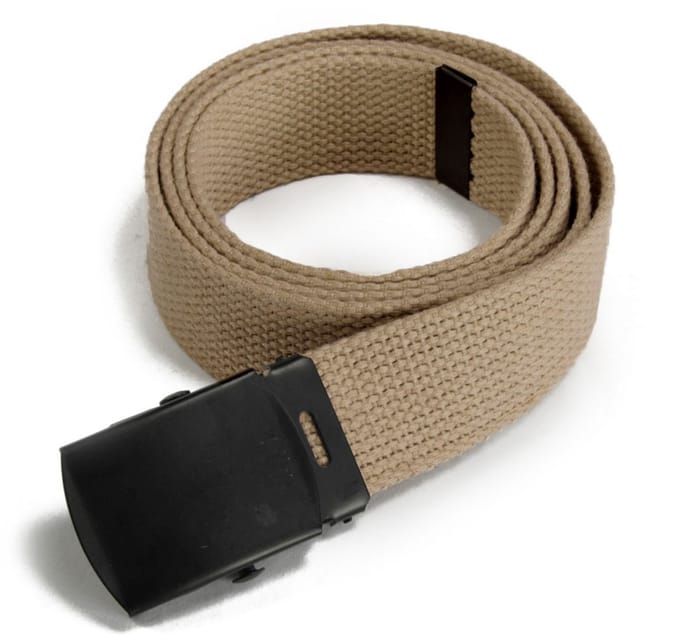 Fostex Garments - Web belt with Zwart buckle (kleur: Sand / maat: NVT)