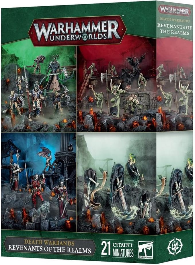 Beeldje Games Workshop Warhammer Underworlds : Revenants des Royaumes (x21)