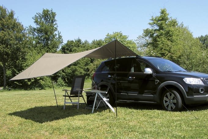 Eurotrail Carside Tarp - Safari Navy