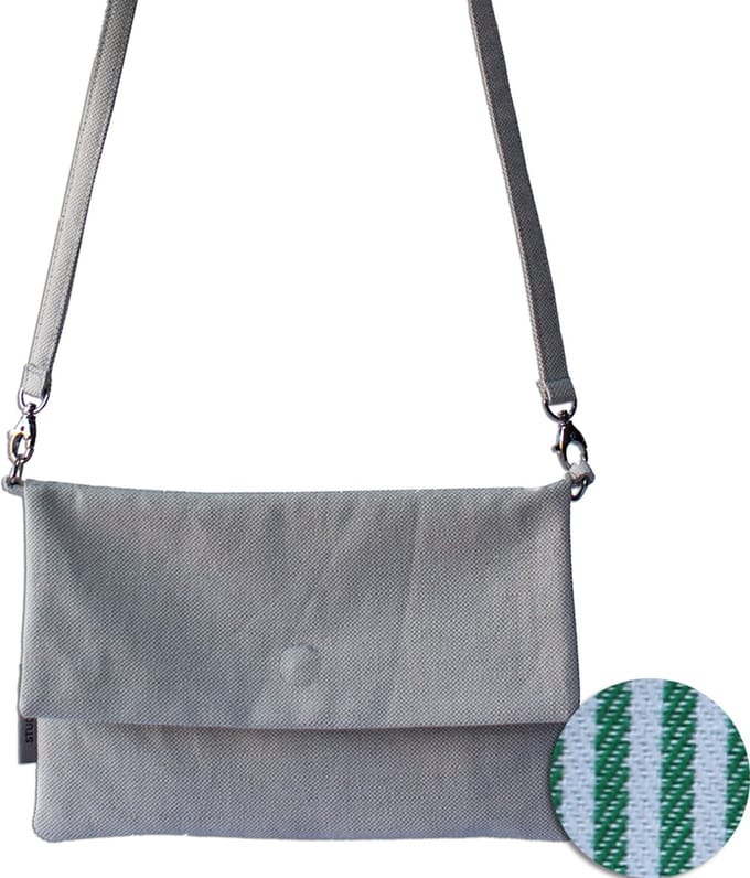 Studio Tuk - Crossbody Bag - Green Stripes