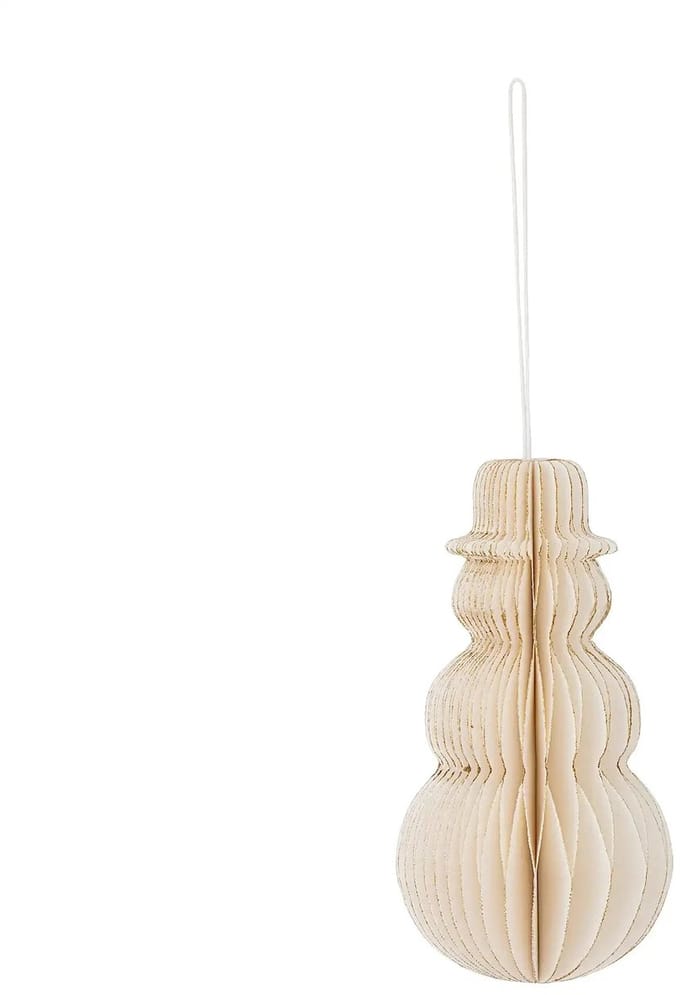 Bloomingville Ornament papier wit Felip