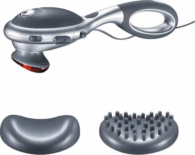 Beurer MG70 - Infrarood massage + Klopmassage - Afneembare kop
