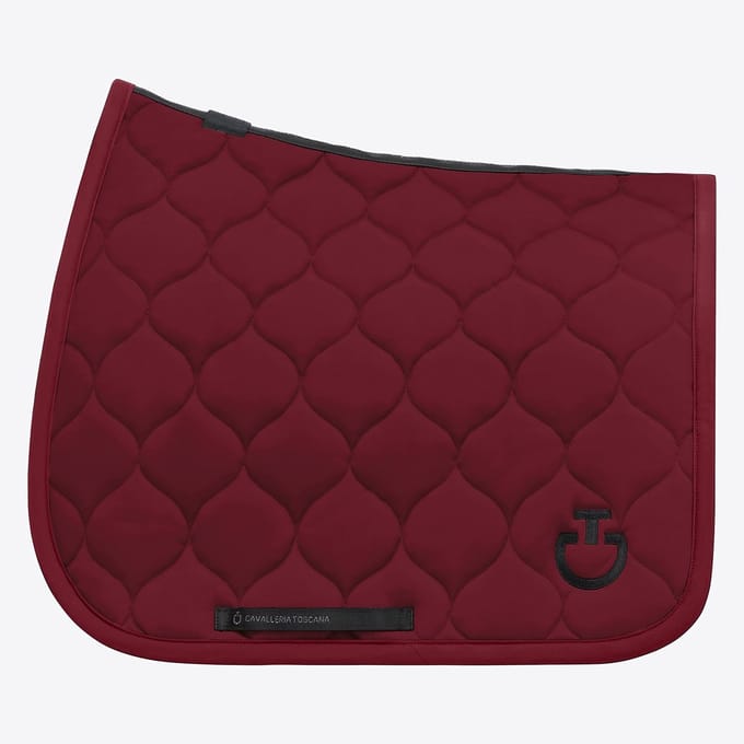 Cavalleria Toscana New Circular Quilted Jersey Zadeldek Pony Grape Shake