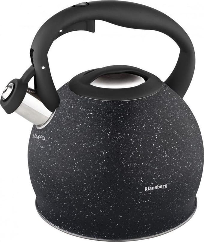Klausberg KB-7266 fluitketel - 3L - rvs - alle warmtebronnen