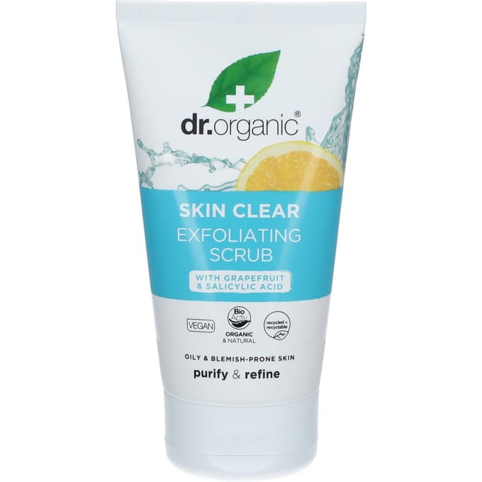 Dr. Organic Skin Clear Exfoliërende Scrub - 150 ml