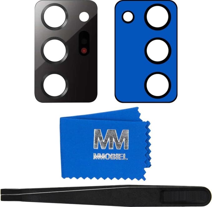 MMOBIEL Glas Lens Back Camera voor Samsung Galaxy Note 20 Ultra / Note 20 Ultra 5G Zwart