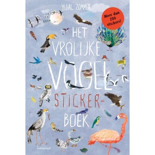 Het Vrolijke Vogel Stickerboek - Yuval Zommer