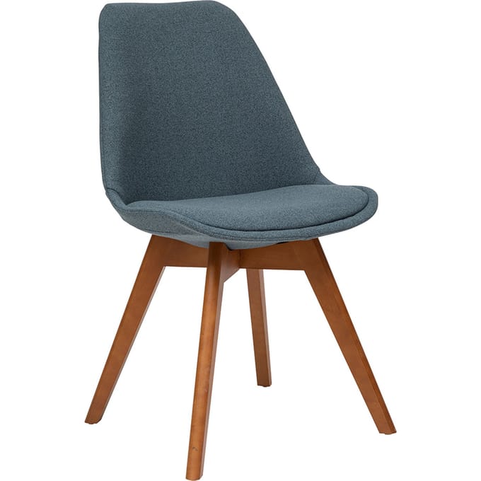 Eazy Living Stoffen Eetkamerstoel Berenice Blauw