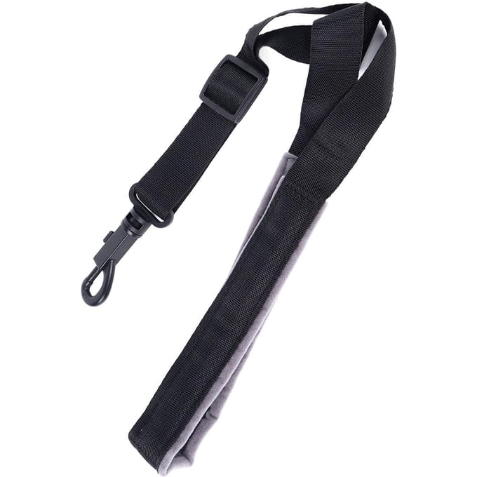 Saxofoon Schouderriem Lengte Verstelbaar Comfortabel Nylon Flanel Sax Schouderharnas voor black