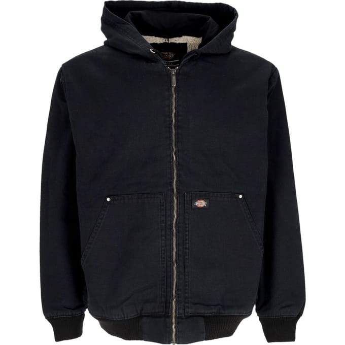 Duck-canvasjack voor heren, zwart