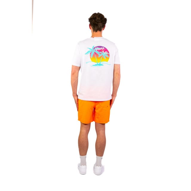 FALCON - laguna - Strandshirt heren - Wit-Multicolour