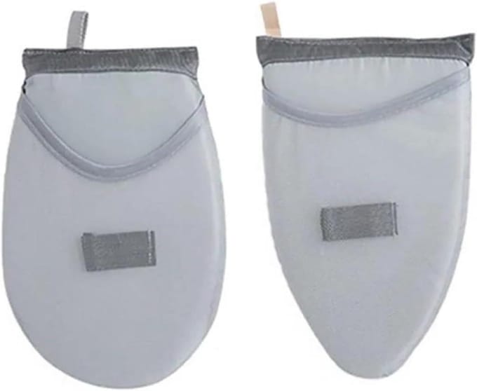 Strijkhandschoenen - Stoom bescherming - Kleding strijken - Warmte isolerend - 22 x 15 cm - Mix