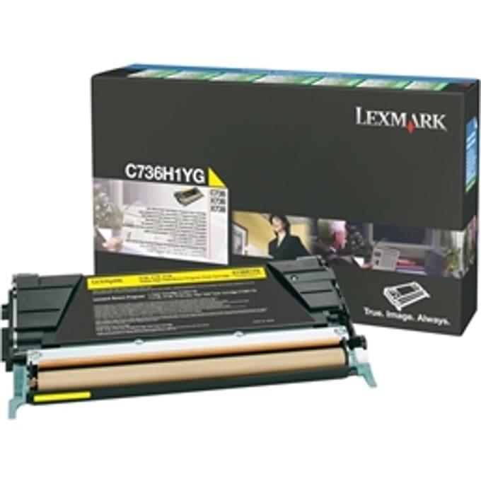 Lexmark C736, X736, X738 geel (Origineel Hoge Capaciteit)