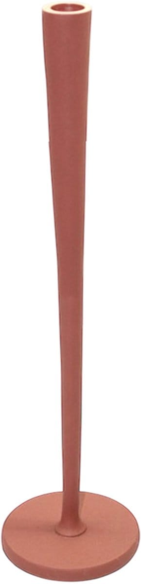 by Mooss - Paudar - Kandelaar - Red - Gepoedercoat - Metaal - 46 cm - Ã˜ 3.5 cm - Rood