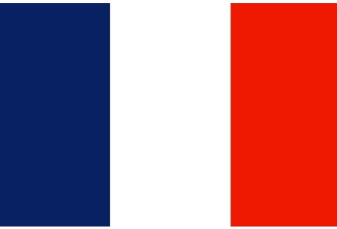 Nautische vlag FRANKRIJK 30 x 45cm