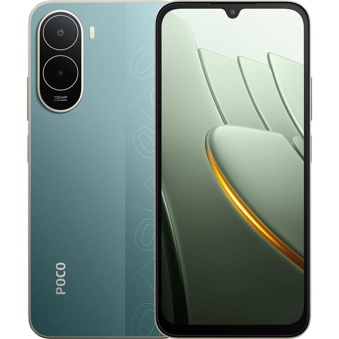 Xiaomi POCO C81 Pro - 4GB RAM - 128GB - Groen - Meeslepende 6,9" display - Enorme 6000 mAh (typ) batterij - Krachtige octa-core processor