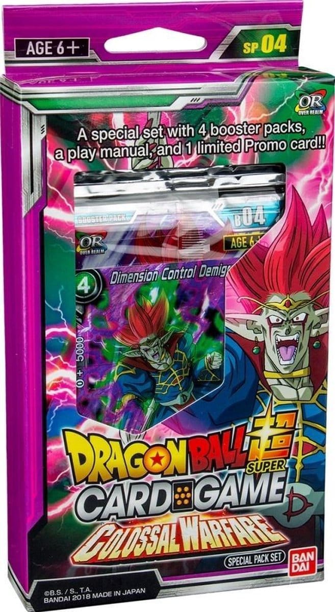 Dragon Ball Scg Colossal Warfare Boosterset B04 (en)