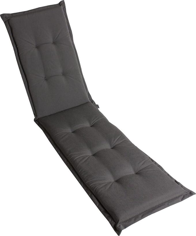 Deckchairkussen olefin Zwart Gem 8514 olefin
