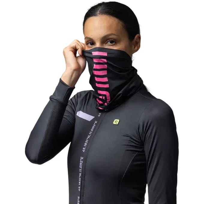 Ale Identity Nekwarmer Zwart,Paars