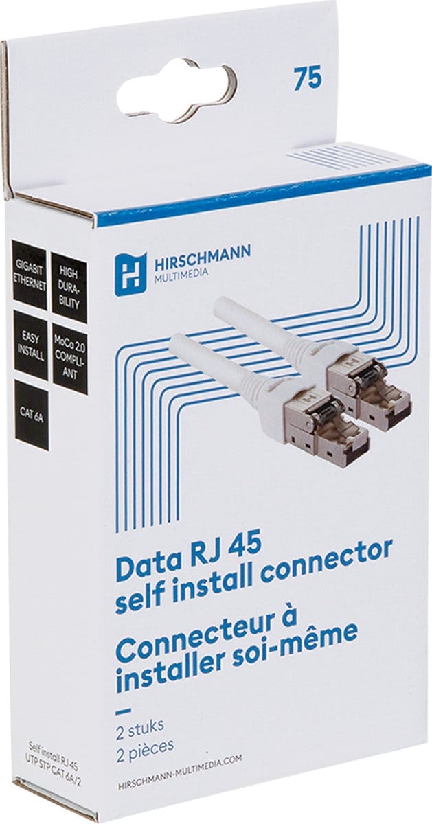 Hirschmann - Hirschmann Cat6 Rj45 Connector - 30 Dagen Niet Goed Geld Terug