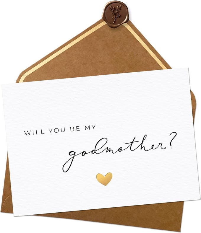 Wenskaart met Envelop - Gouden Hotfoil - Minimalistisch Design - 350g - Premium Papier