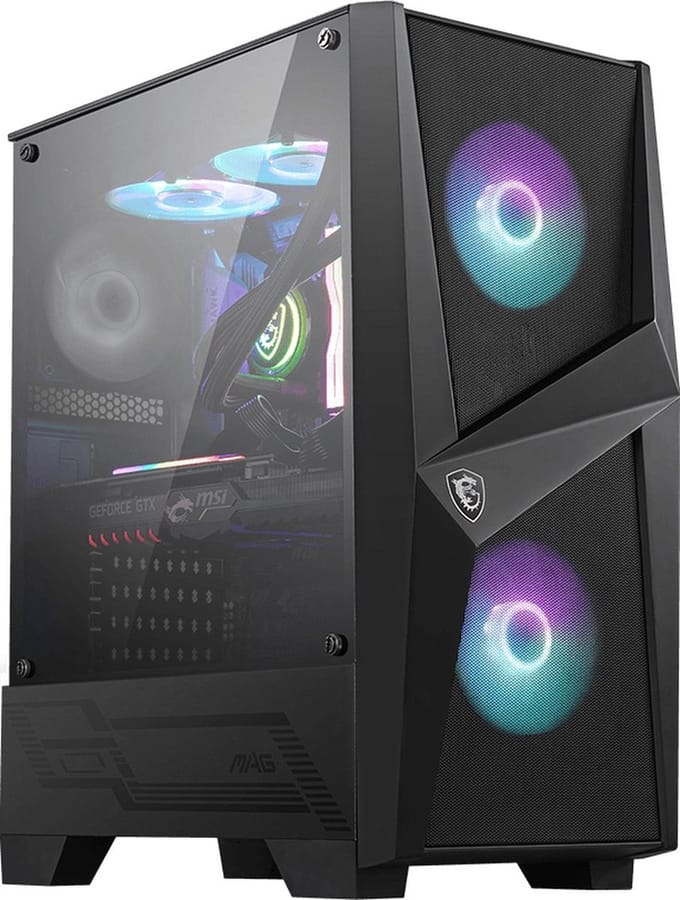 AMD Ryzen 7 5800X PBM Game PC - RTX 5070 - 32GB RAM - 2TB SSD (PCI4.0) - WiFi / Bluetooth - Forge 100R