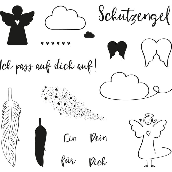 Clear Stamps  "Schutzengel"