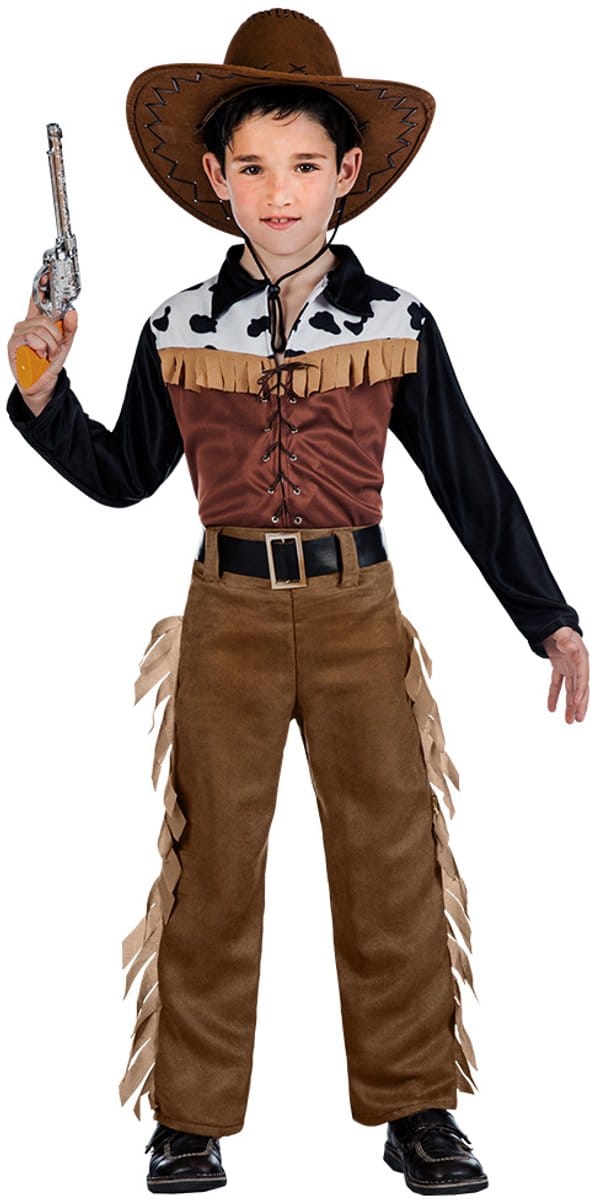 Boland - Kostuum Cowboy Austin (3-4 jr) - Kinderen - Cowboy -