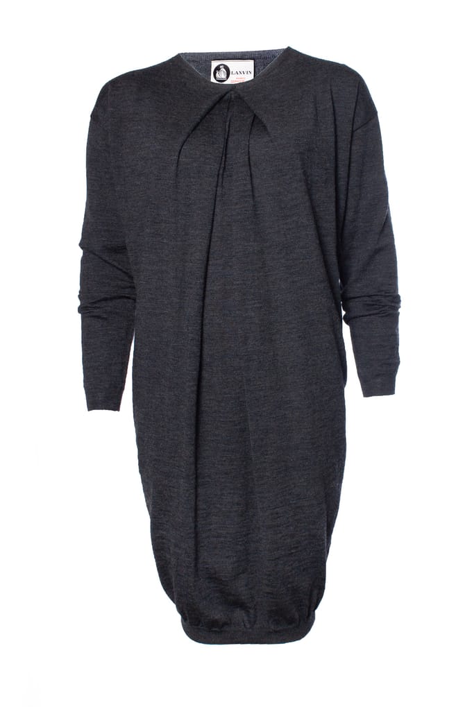 Lanvin, Grijze wollen jurk