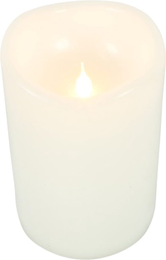 Countryfield - Stompkaars Ø10CM LED ro Metz S wit-L10B10H15CM met timer
