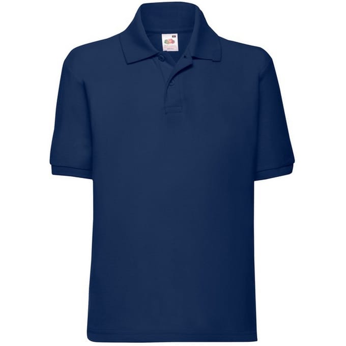 Fruit of the Loom Kinder/Kinder 65/35 Poloshirt (Marine)